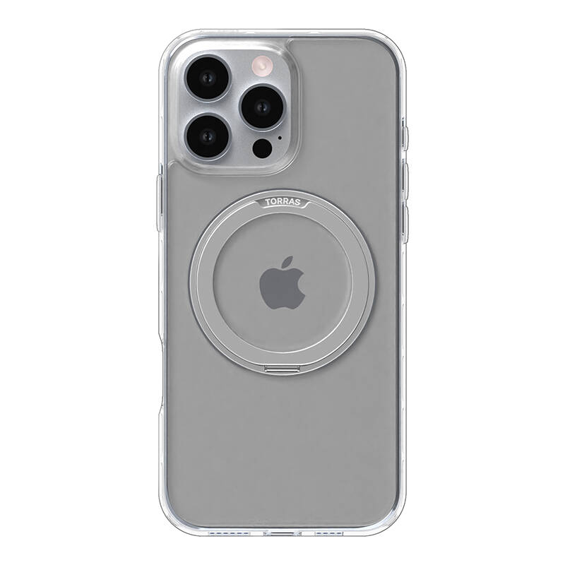 Carcasa Torras Ostand Pro pentru iPhone 16 Pro (transparenta)