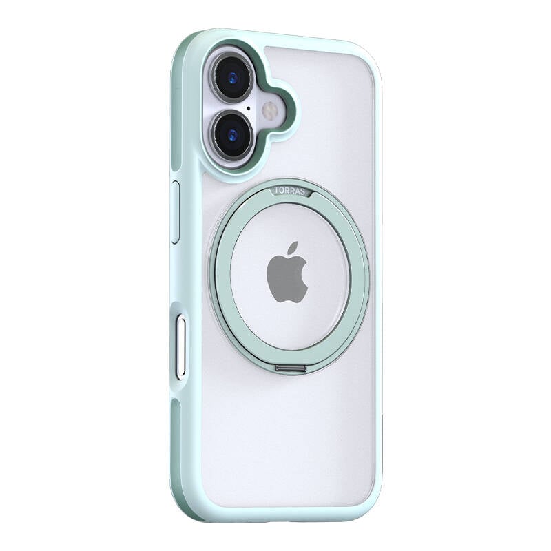 Carcasa Torras Ostand R Fusion pentru iPhone 16 (Zielone)