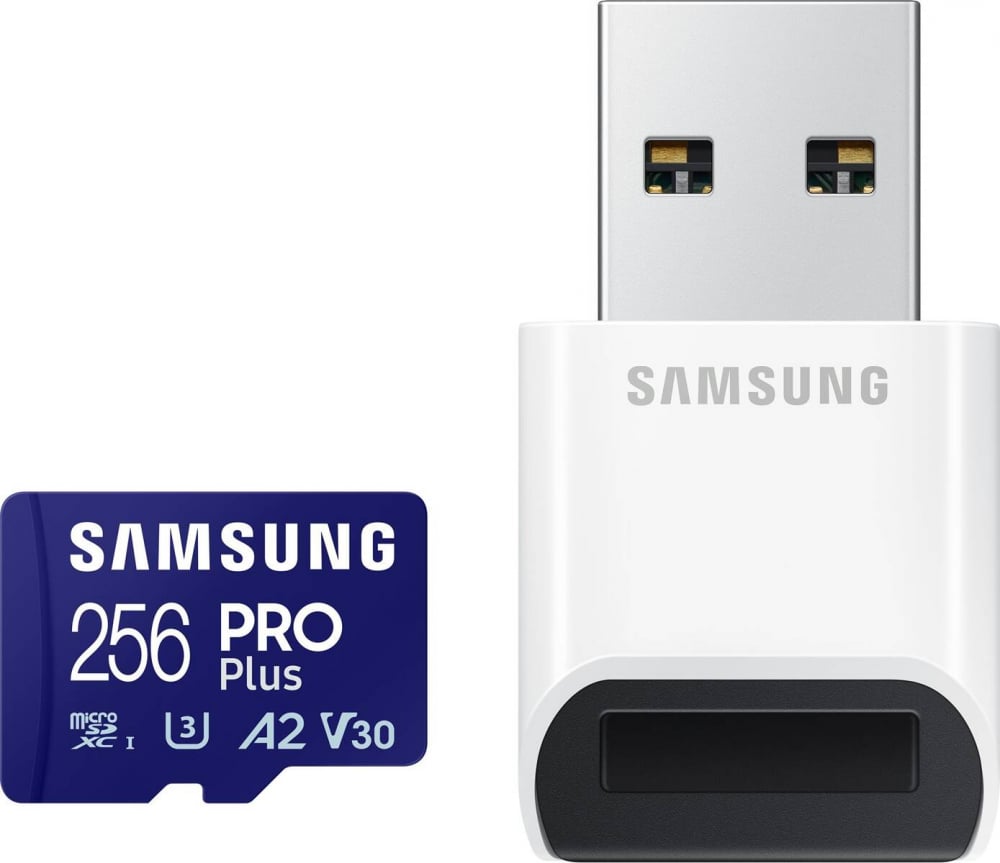 Card de memorie Samsung PRO Plus micro SDXC 256 GB U3 A2 V30 (MB-MD256SB WW)