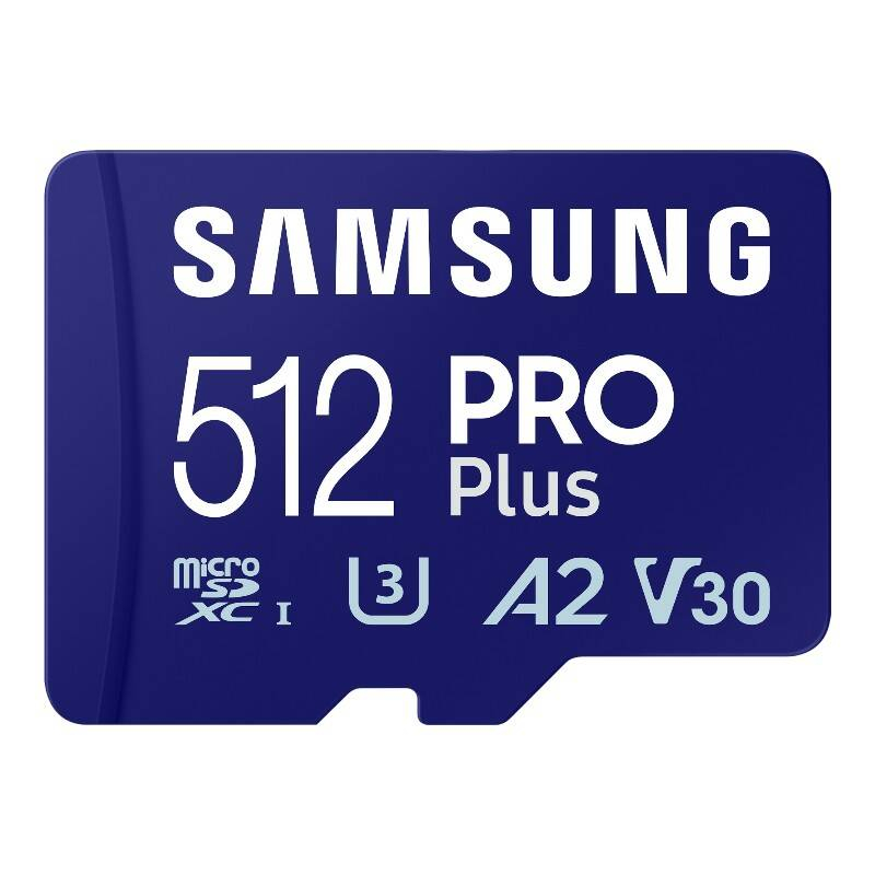 Card de memorie Samsung Pro PLUS microSDXC 512GB 180 130 MB s UHS-I U3 (MB-MD512SA EU)