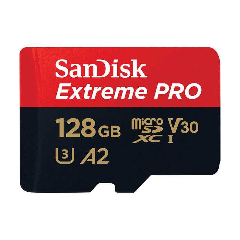 Card de memorie SANDISK EXTREME PRO microSDXC 128GB 200 90 MB s UHS-I U3 (SDSQXCD-128G-GN6MA)