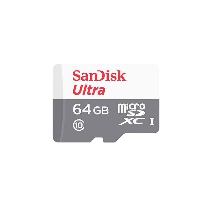 Card de memorie SanDisk Ultra Android microSDXC 64GB 100MB s Clasa 10 UHS-I (SDSQUNR-064G-GN3MN)