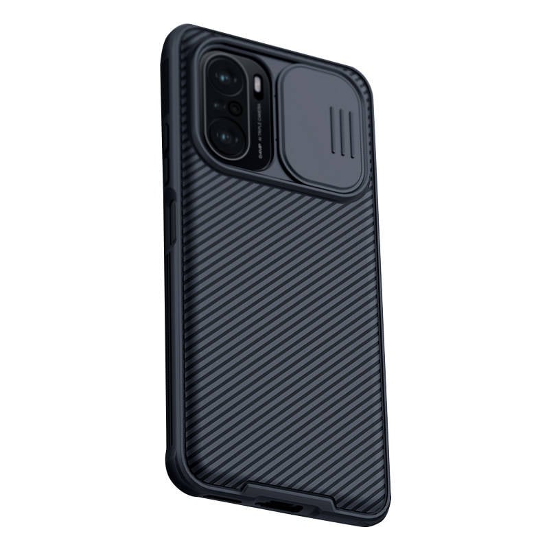 Caz Nillkin CamShield pentru Xiaomi Redmi K40 Pro Pro+ Mi 11i Poco F3 11X 11X Pro (negru)