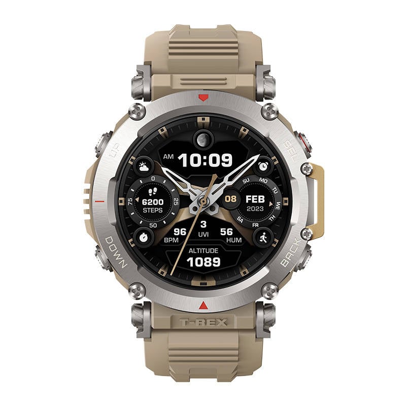 Ceas inteligent Amazfit T-Rex Ultra (Sahara)