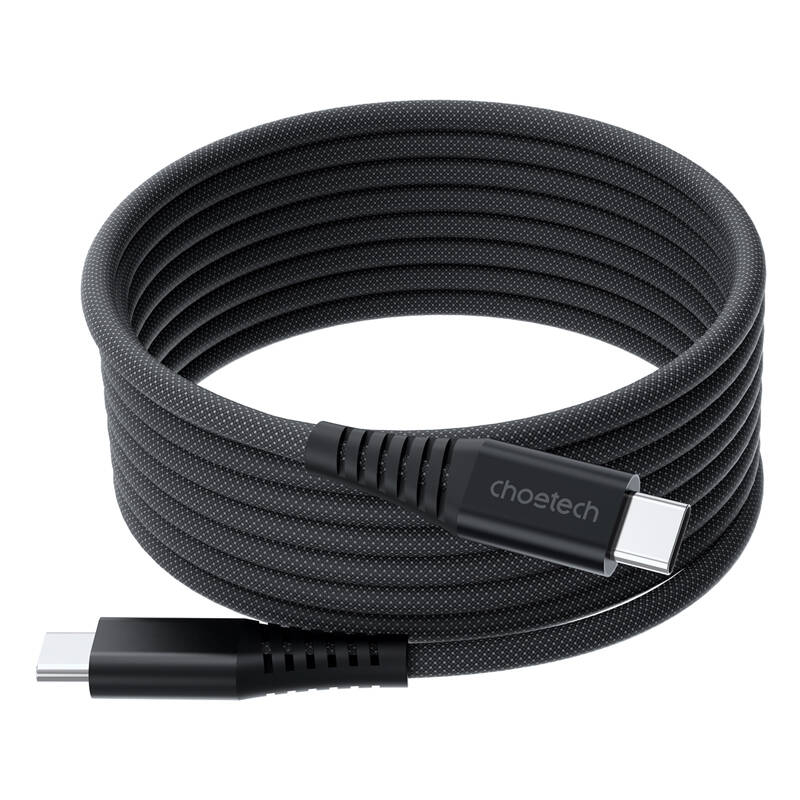 Choetech XCC-1051 Cablu USB-C la USB-C, PD 240W 1.8m (negru)