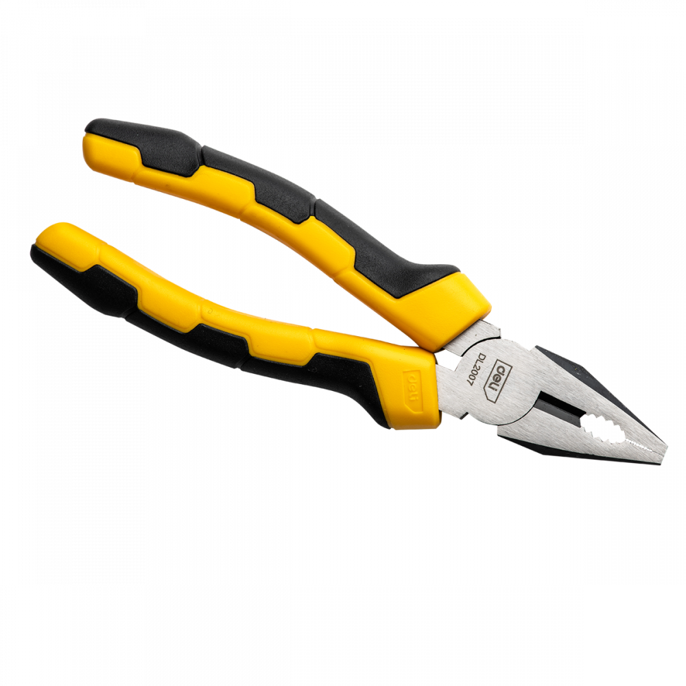 Combination pliers 7 Deli Tools EDL2007 (yellow)