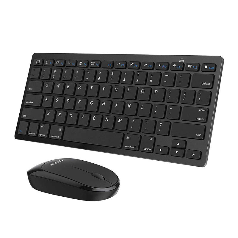 Combo mouse si tastatura Omoton (negru)