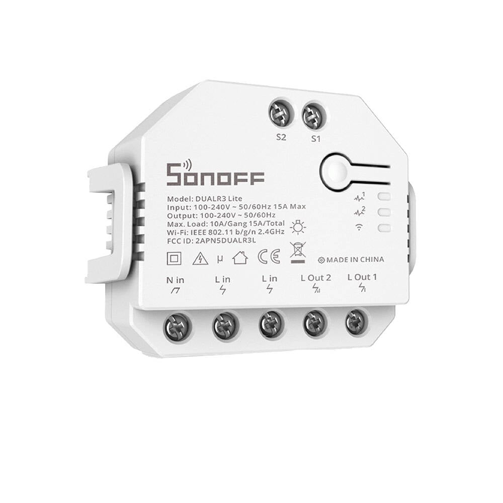 Comutator Wi-Fi inteligent WiFi Sonoff Dual R3 Lite