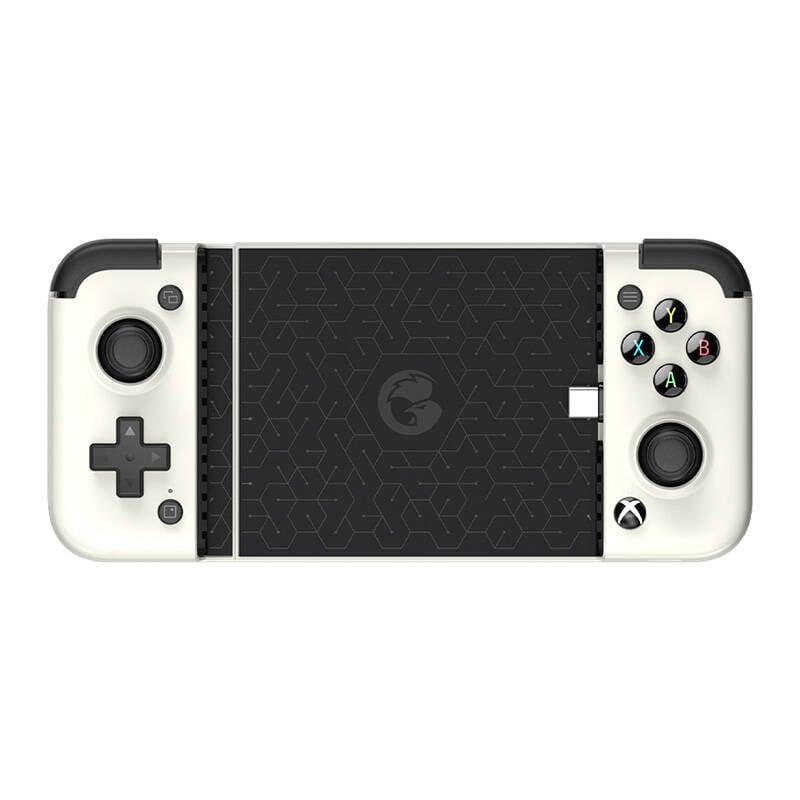 Controler de jocuri GameSir X2 Pro alb USB-C cu suport pentru smartphone