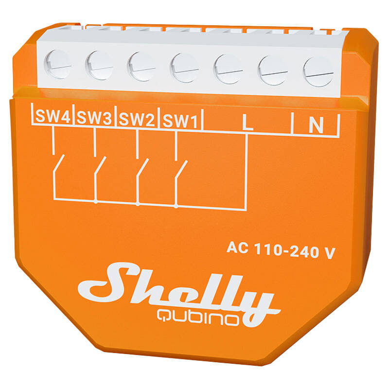 Controler Shelly Qubino Wave i4