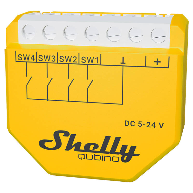 Controler Shelly Qubino Wave i4 DC