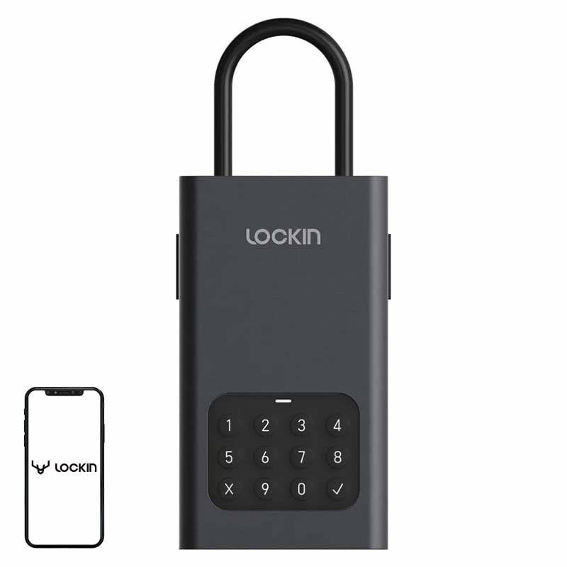 Cufarul Inteligent Lockin L1 - Siguranta la un click distanta! Protejeaza-ti valorile cu tehnologie avansata Bluetooth si control de la distanta prin aplicatia Tuya Smart Life.