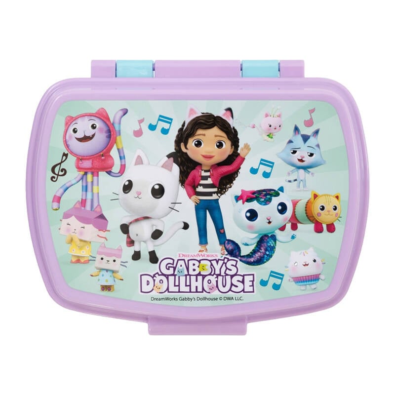 Cutie de pranz pentru copii STOR 21274 400 ml Gabby s Dollhouse (roz si albastru)