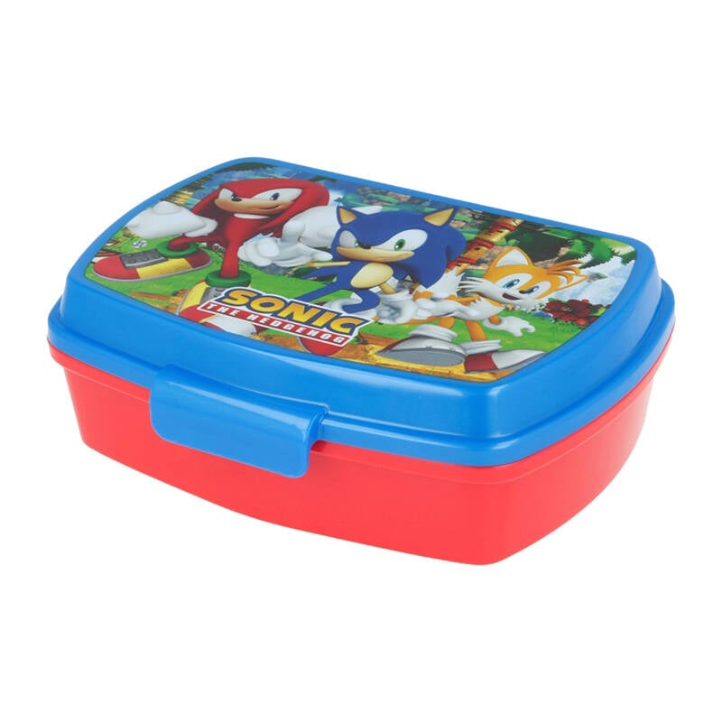 Cutie de pranz pentru copii STOR 40574 450 ml Sonic the Hedgehoh (albastru si rosu)