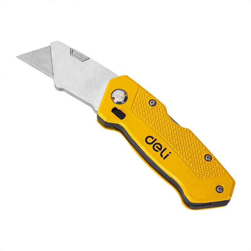 Cutit utilitar Deli Tools EDL006Z (galben)