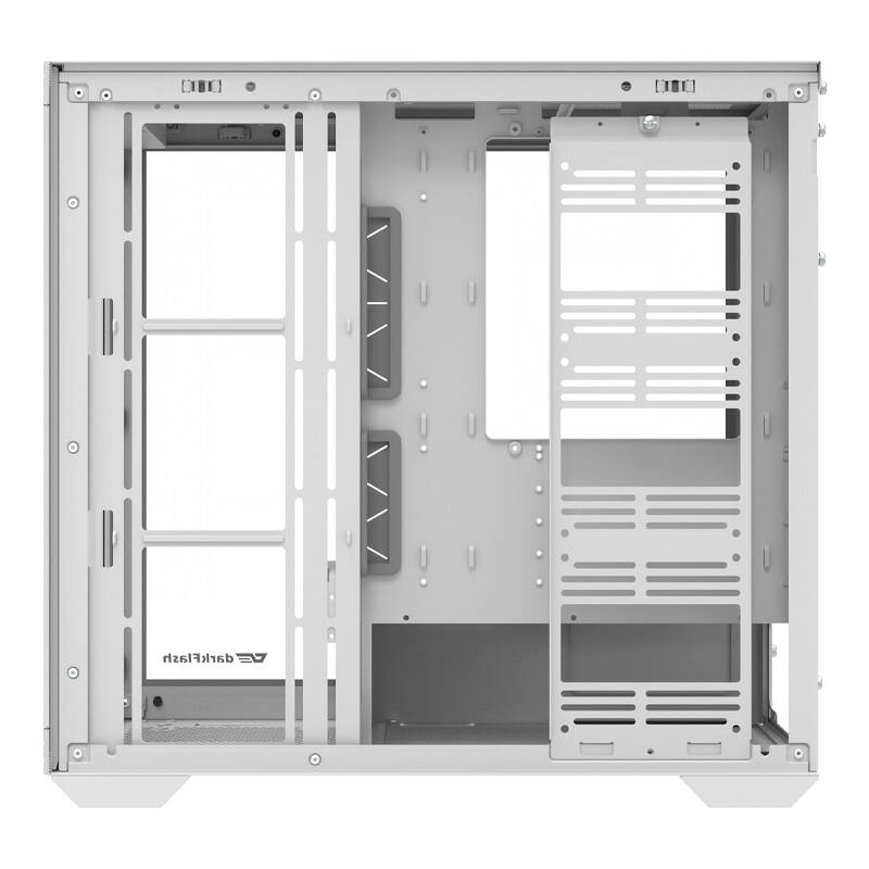 Dakflash DLX4000 Computer Case glass (white)