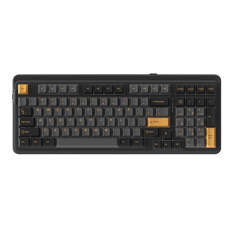 Dareu EK98 Pro tastatura mecanica comutator rosu negru-auriu