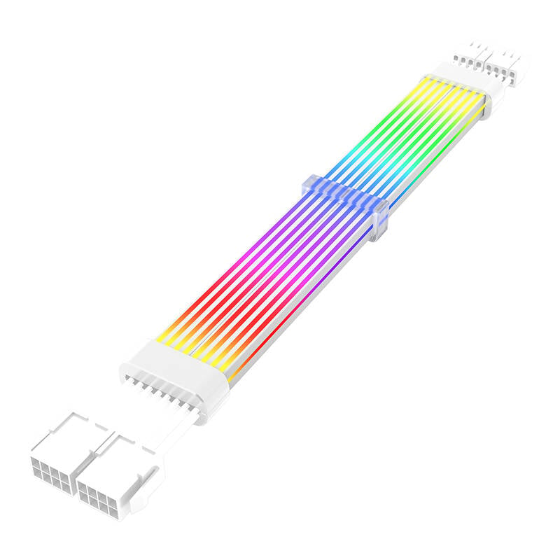 Darkflash cablu de alimentare placa grafica ARGB, LG02 8 PIN 2 (alb)