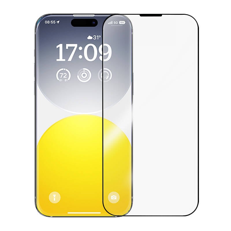 Diamant de sticla temperata Baseus 0.3mm pentru iPhone 15Pro