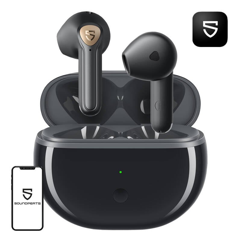 Earphones Soundpeats Air 3 Deluxe HS TWS (black)