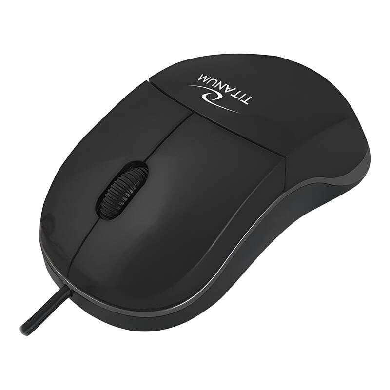 Esperanza TM124K Titanium Mouse cu fir (negru)