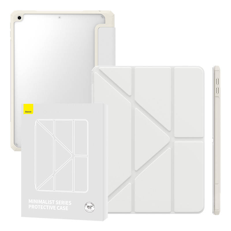 Husa de Protectie Baseus Minimalist pentru iPad 10.2 - Alb