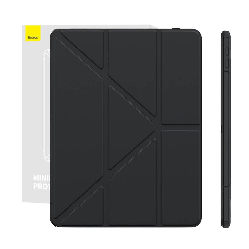 Husa Protectoare Baseus pentru iPad 10.2 - Design Minimalist, Neagra