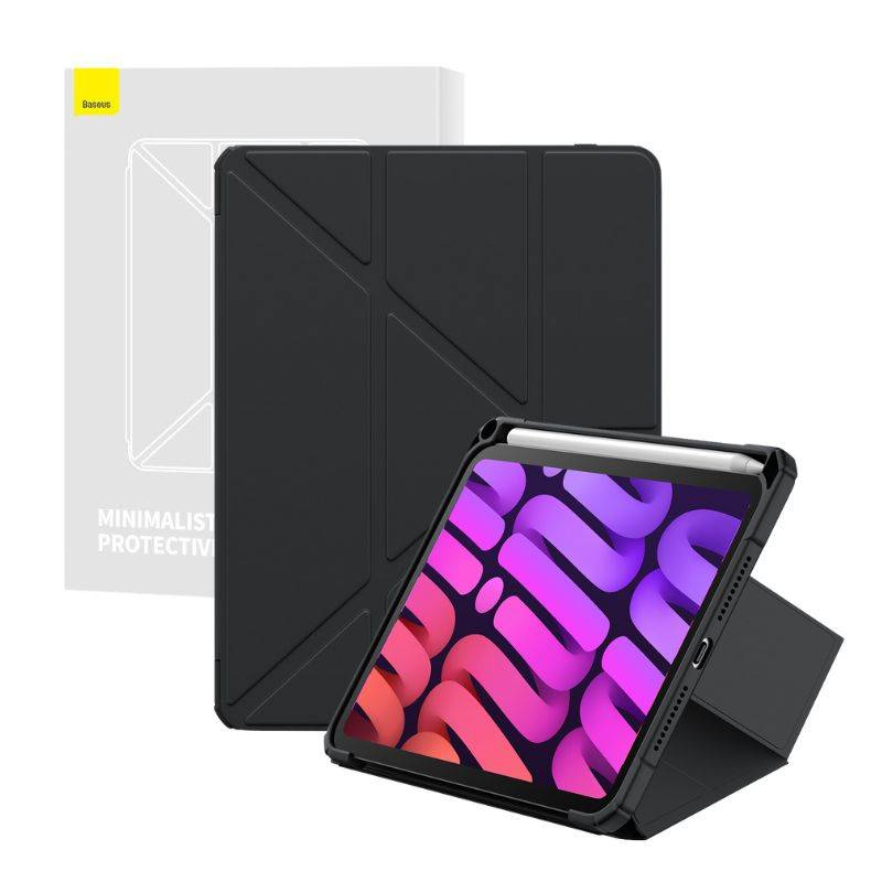 Husa de protectie Baseus Minimalist pentru iPad Mini 6, 8.3 , Neagra