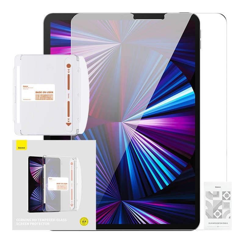 Folie sticla securizata Baseus Corning 0,4 mm pentru iPad Pro 12,9