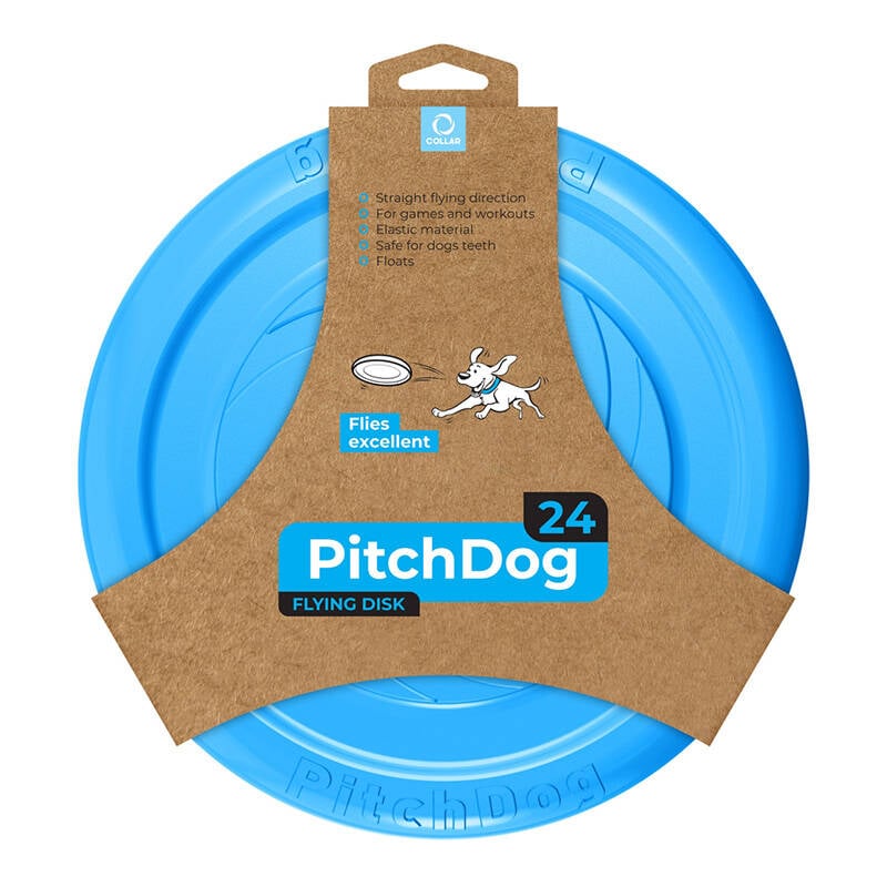 Frisbee disc Waudog 24 cm, albastru