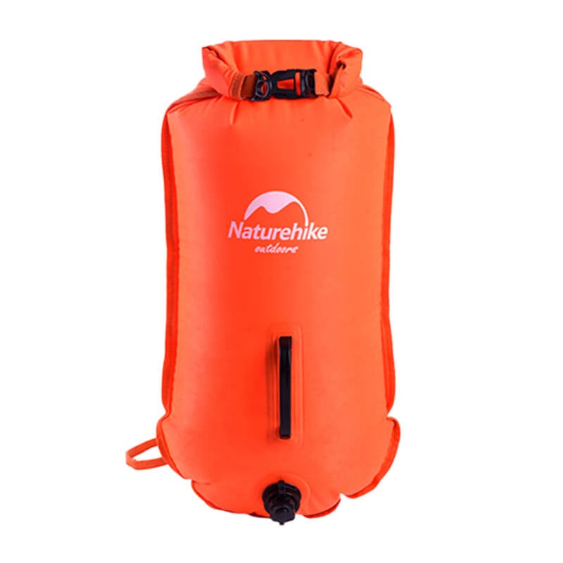 Geanta gonflabila impermeabila Naturehike 18L NH17S001-G portocaliu