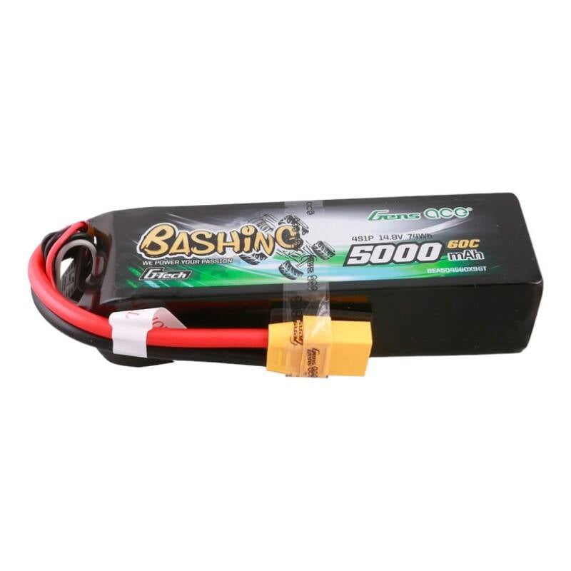 Gens ace G-Tech 5000mAh 14.8V 4S1P 60C Lipo Battery Pack cu XT90 Plug-Bashing Series