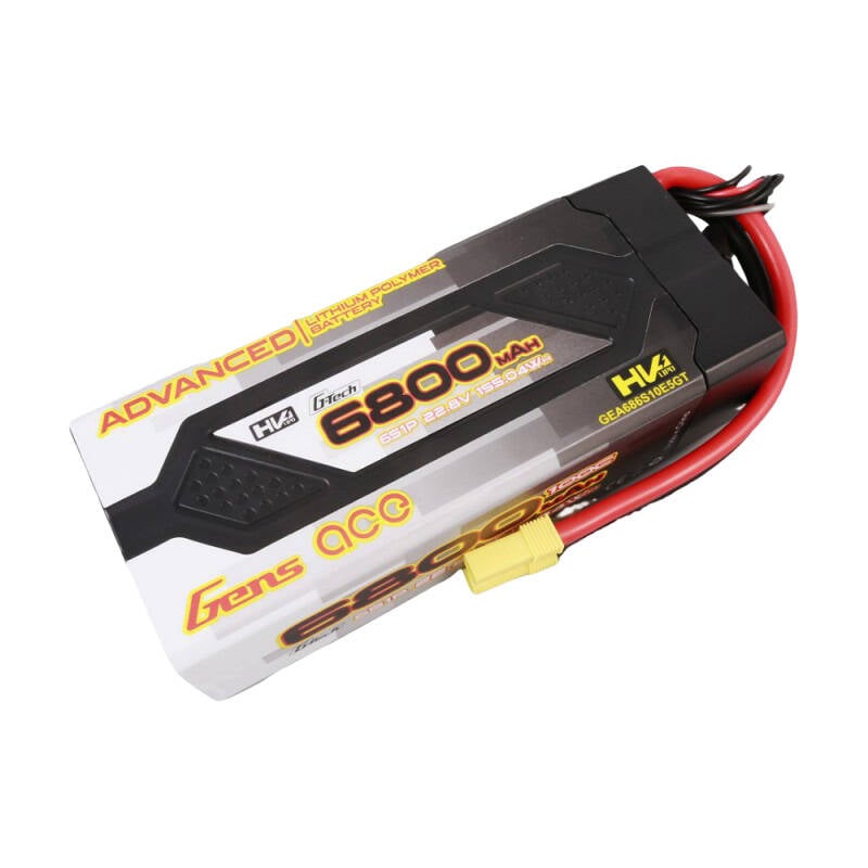 Gens ace G-Tech Advanced 6800mAh 22.8V 100C 6S1P HardCase 61 Lipo Battery Pack cu EC5