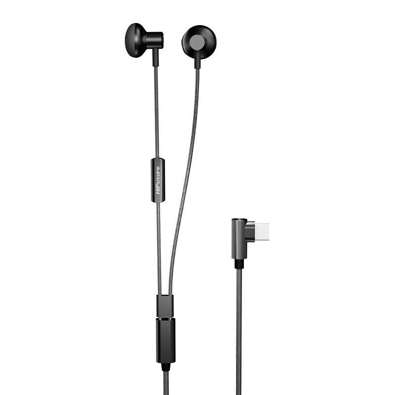 HiFuture Mi5 Wired Earphones (negru)