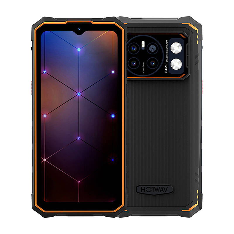 HOTWAV Cyber 13 Pro Smartphone - 6.6 12+8 256GB Portocaliu