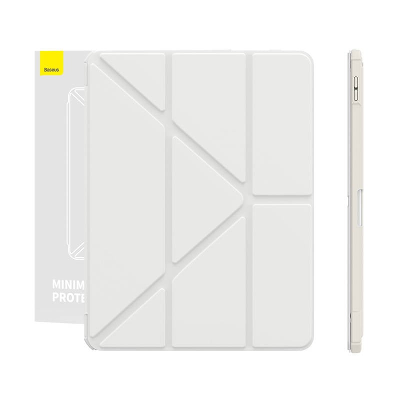 Husa de protectie Baseus Minimalist pentru iPad Air 4 5 10,9 inchi (alb)