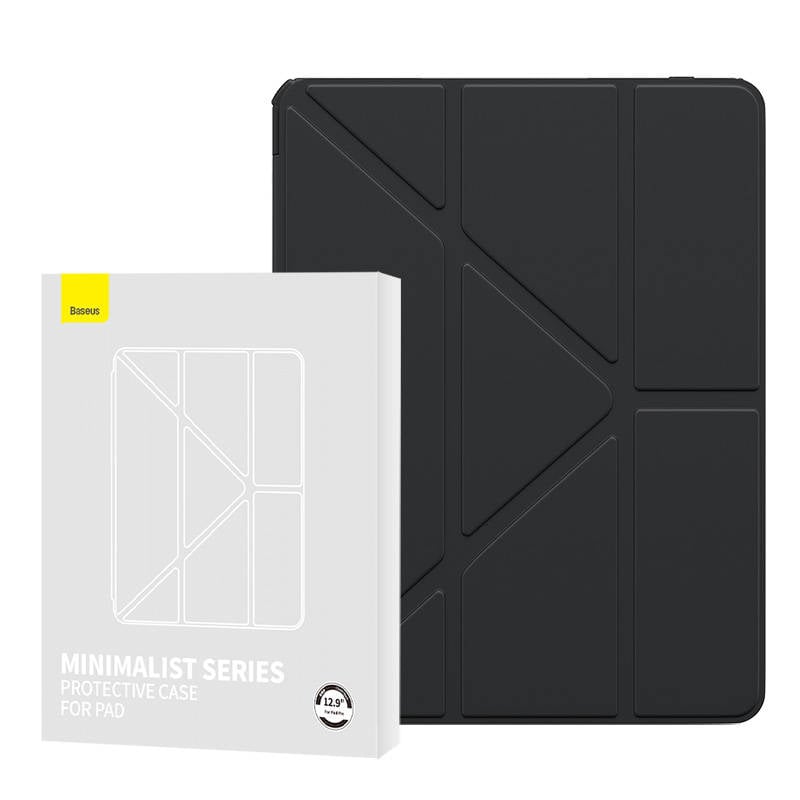 Husa de protectie Baseus Minimalist pentru iPad Pro 12,9 2020 2021 2022 (negru)