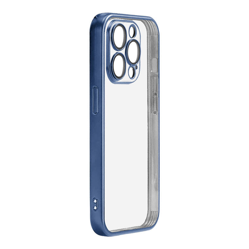 Husa de protectie Joyroom JR-15Q2 pentru iPhone 15 Pro (albastru mat)