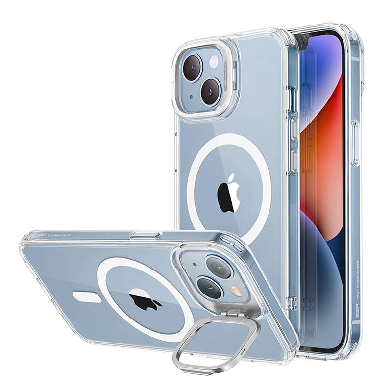 Husa ESR Classic Kickstand pentru iPhone 14 Plus, Magsafe (transparenta)