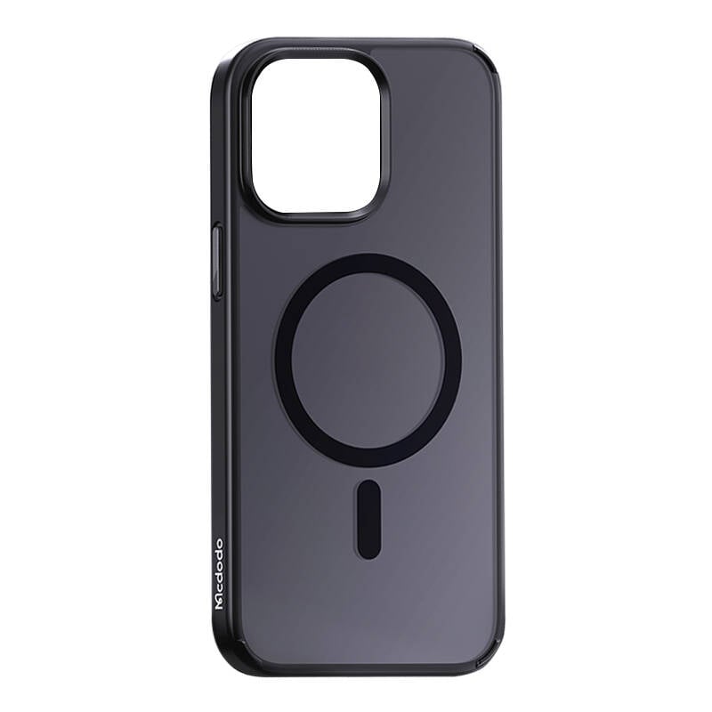 Husa magnetica McDodo pentru iPhone 15 Plus (negru)