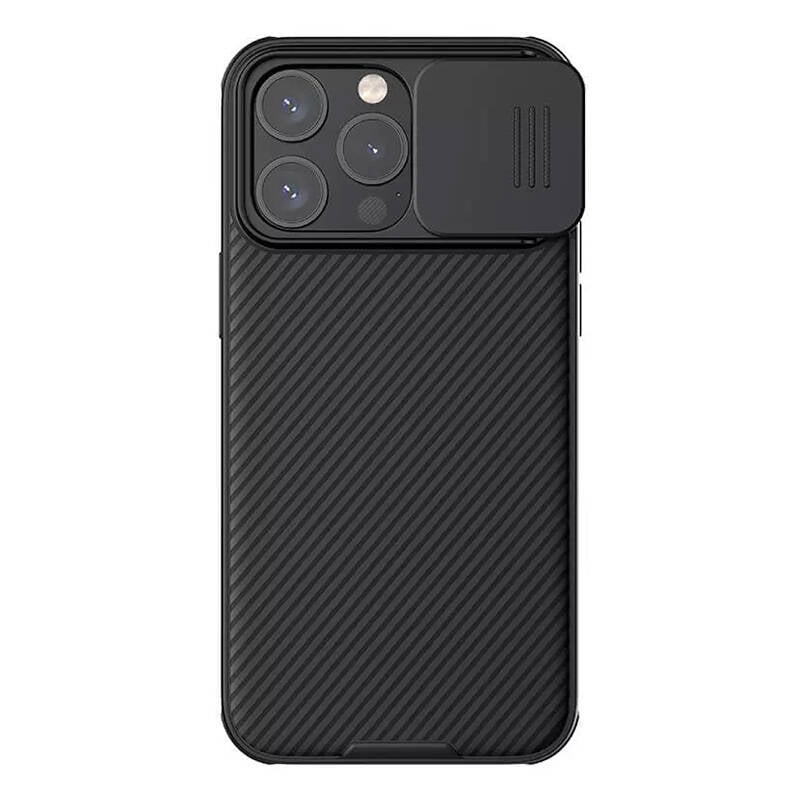 Husa Nillkin CamShield Pro pentru iPhone 15 Pro Max (negru)