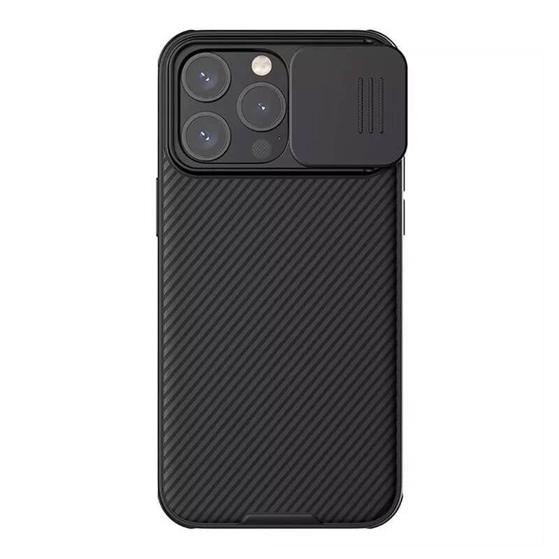 Husa Nillkin CamShield Pro pentru iPhone 15 Pro (negru)