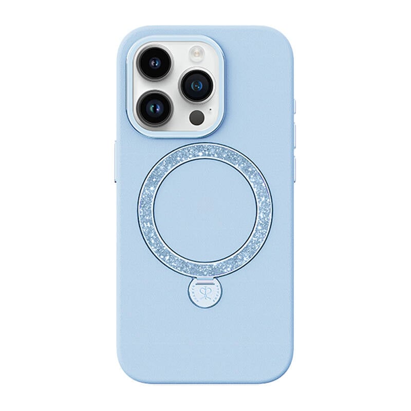 Husa pentru telefon Joyroom Dancing Circle PN-15L2 Iphone 15 Pro (albastru) fara ambalaj