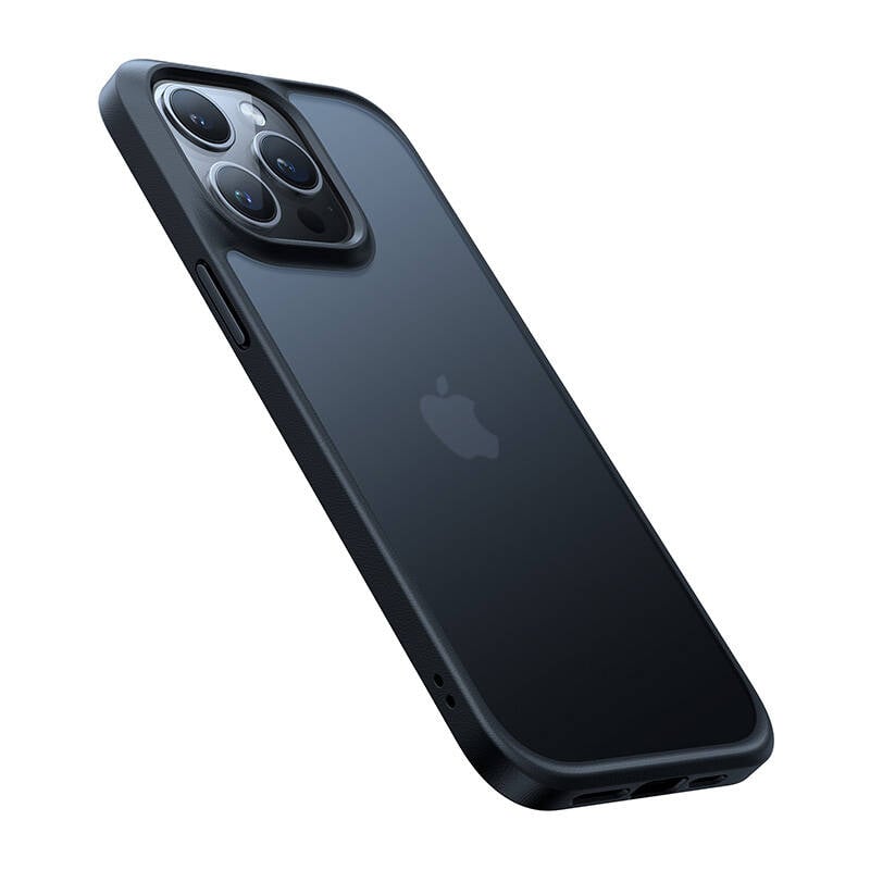 Husa pentru telefon Torras Guardian pentru iPhone 15 PRO (negru)