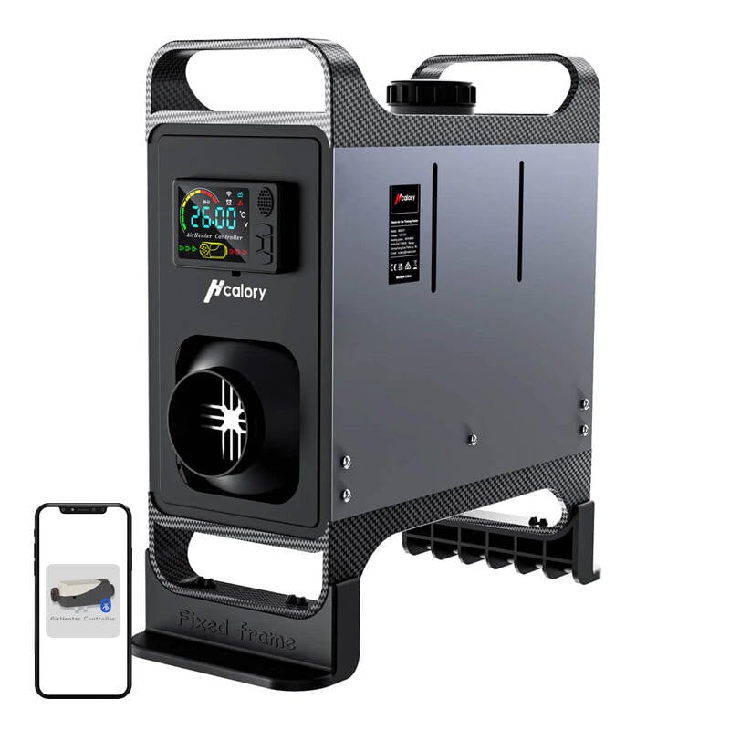 Incalzitor de parcare HCALORY HC-A02, 8 kW, Diesel, Bluetooth (gri)