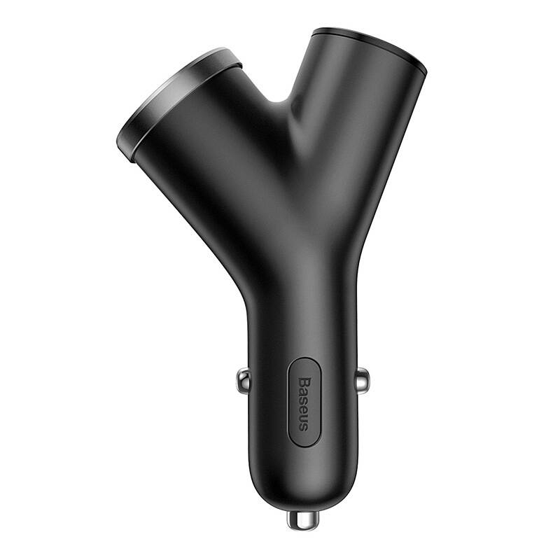 Incarcator auto ultra rapid baseus y type , putere 40w pentru dispozitivele tale! compact si elegant, iti faciliteaza calatoriile! 2xusb pentru viteza maxima!