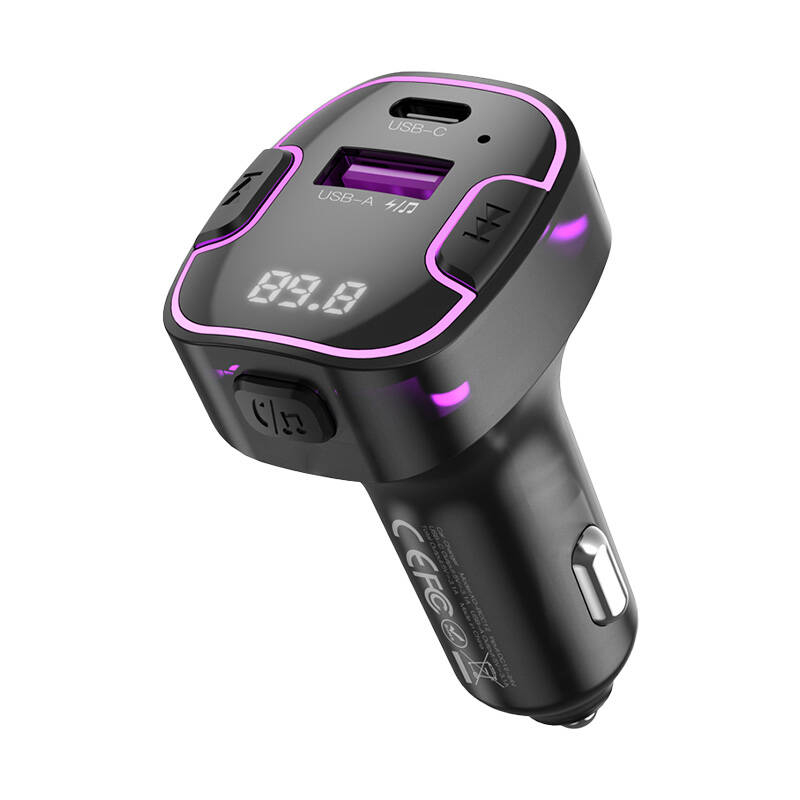 Incarcator auto XO BCC12 Bluetooth MP3+5V3.1A 15W (negru)