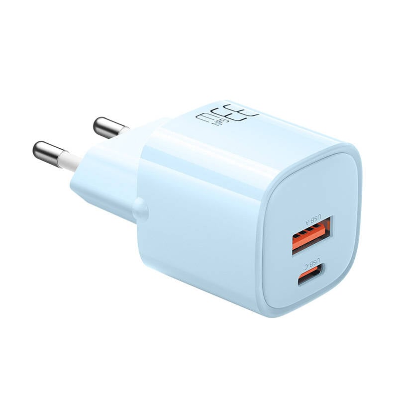 Incarcator GaN 33W Mcdodo CH-0154 USB-C, USB-A (albastru)