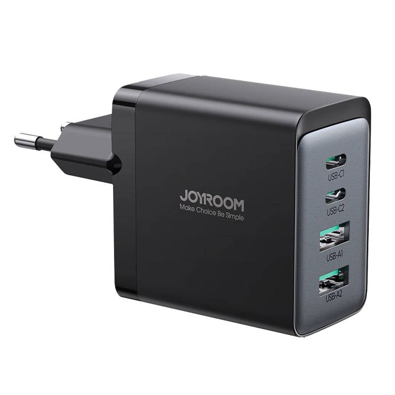 Incarcator Joyroom TCG01 GaN Ultra 65W 2C1A cu cablu C-C (alb)