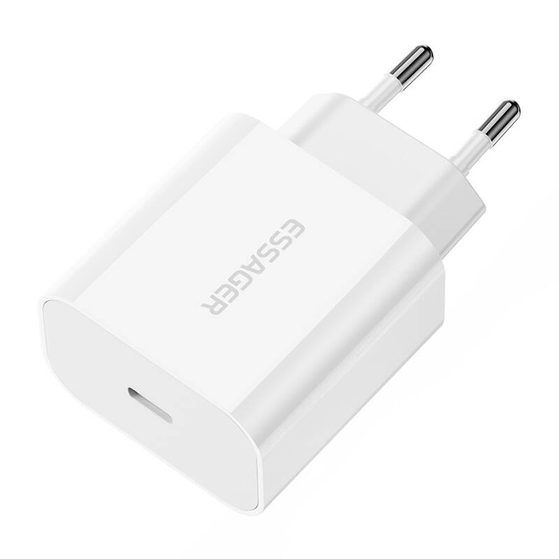 Incarcator USB-C 20W Essager PD (alb)